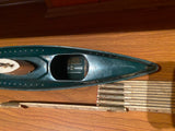 MARUSAN SSN-571 NAUTILUS SUBMARINE Wind up Tin Toy 1950's JAPAN battery op Vtg!