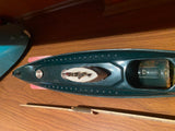MARUSAN SSN-571 NAUTILUS SUBMARINE Wind up Tin Toy 1950's JAPAN battery op Vtg!