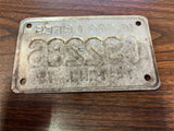 VTG Original 1974 Minnesota Motorcycle License Plate C92286 Harley Indian