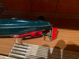 MARUSAN SSN-571 NAUTILUS SUBMARINE Wind up Tin Toy 1950's JAPAN battery op Vtg!