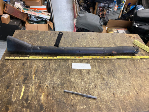 Custom Exhaust Muffler Harley 45' Flathead WL WLA TROG Racer Vtg