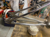 Vtg BMX Schwinn Predator Scrambler Thrasher Frame Fork Chrome Old Skool 80's