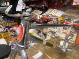Vtg BMX Schwinn Predator Scrambler Thrasher Frame Fork Chrome Old Skool 80's