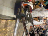 Vtg BMX Schwinn Predator Scrambler Thrasher Frame Chrome Old Skool 80's
