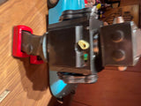 Horikawa SH Swivel O Matic Attack Robot Japan Battery OP Vtg Tin Toy 1967 Orig!