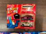 Vintage 1990s Set of 3 Matchbox Kellogg's Collection Diecast Cars NIB Complete