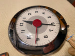 VTG ART DECO INGRAHAM SENTINAL WAFER WALL CLOCK RETRO MID CENTURY MODERN ATOMIC