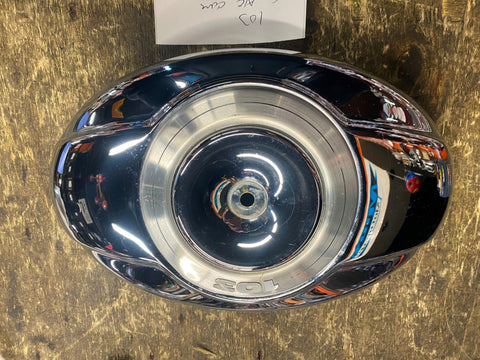 OEM Stock Chrome Air Cleaner cover 103" Harley Touring Softail Twin cam dyna ori