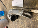 Vtg Race Air Horn Cleaner boat Auto Antique Aluminum Hot rod Motorcycle Snorkel!