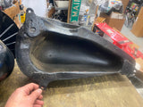WL Flathead Gas Fuel Tanks 45" SErvicar 1940-1946 OEM Vtg Cateye Harley Solo Ori