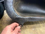 WL Flathead Gas Fuel Tanks 45" SErvicar 1940-1946 OEM Vtg Cateye Harley Solo Ori