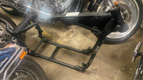 2003 Harley Softail Frame Deuce Heritage Fatboy Springer fxsts NOT WRECKED parts