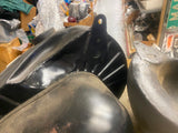 WL Flathead Gas Fuel Tanks 45" SErvicar 1940-1946 OEM Vtg Cateye Harley Solo Ori