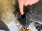 WL Flathead Gas Fuel Tanks 45" SErvicar 1940-1946 OEM Vtg Cateye Harley Solo Ori
