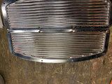 NOS Floorboard Inserts Covers Pads Harley Shovelhead FLH Chrome Vtg Acc OEM Glid