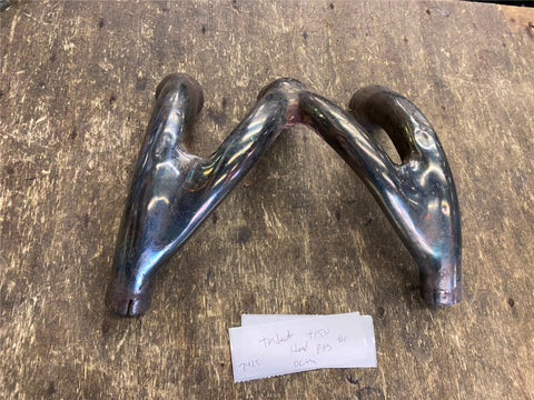 T150 Header Pipe Exhaust Manifold 70-7597 B Trident Triumph OEM VTG Triple
