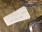 NOS Floorboard Inserts Covers Pads Harley Shovelhead FLH Chrome Vtg Acc OEM Glid