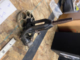Vtg Cast Iron Dowel Rod Tenon Plane Brace Wood Tool Cutter Hollow Auger Carpente