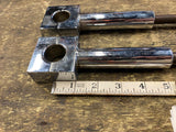 Old Skool Harley Custom Chopper Handlebar risers 5" 1" bars Vtg Panhead Shovelhe