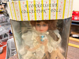 VTG Seymour Mann Connoisseur Collection Porcelain Doll 13" NIB