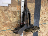Vtg Cast Iron Dowel Rod Tenon Plane Brace Wood Tool Cutter Hollow Auger Carpente