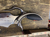 Frost Cutlery Black Widow Spider Fixed Blade Knife Eric Hasque Design 9" Vampire