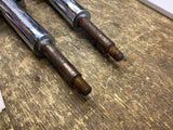 Old Skool Harley Custom Chopper Handlebar risers 5" 1" bars Vtg Panhead Shovelhe