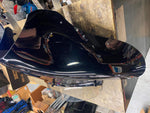 Memphis Shades Fairing W mounts Wind Shield Harley Road King FLHR Detachable