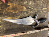 Frost Cutlery Black Widow Spider Fixed Blade Knife Eric Hasque Design 9" Vampire