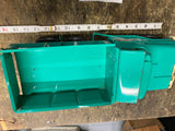 Vtg Buddy L Pressed Steel Tin Toy Hydraulic Dump Truck EA-77 Green 60's Minty