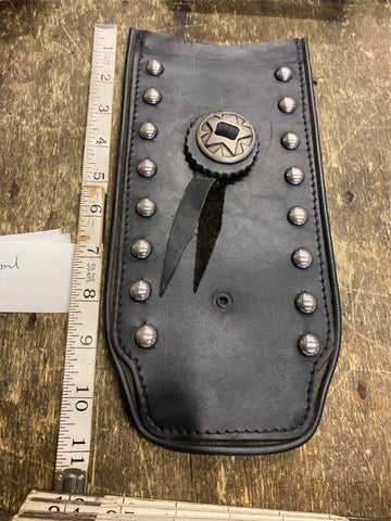 Harley Dash Cover Panel Trim Pouch Leather Harley Heritage Softail Fatboy Choppe