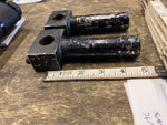 Old Skool Custom Chopper Handlebar risers 5" 7/8 bars Vtg Triumph Honda Yamaha