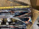 OEM Harley Fishtail Rocket Slip on mufflers Touring FLH Ultra classic Glide 95^