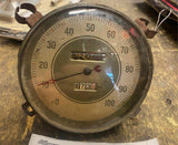 original vtg 1935-1936 Ford car speedometer Waltham Harley Knucklehead panhead