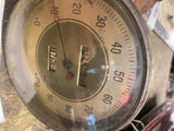 original vtg 1935-1936 Ford car speedometer Waltham Harley Knucklehead panhead