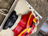 Vtg 50's Santa Claus Timco Vacuum form Blow Mold Christmas Decor Light up collec