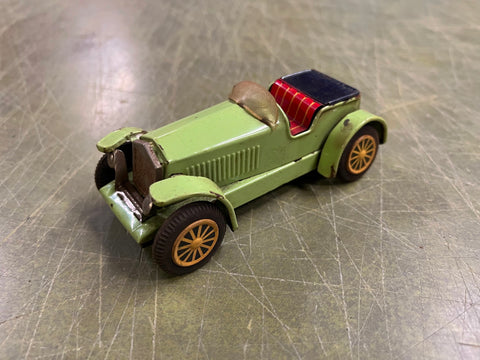 Vintage 1950s Made In Japan Tin Litho Friction Alfa Romeo Car