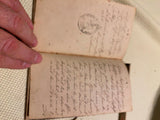 Antique 1840 Travel Papers Ephemera Passport Germany Notebook Official Govt Visa