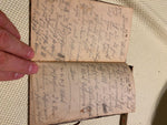 Antique 1840 Travel Papers Ephemera Passport Germany Notebook Official Govt Visa