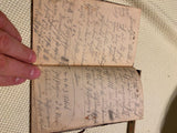 Antique 1840 Travel Papers Ephemera Passport Germany Notebook Official Govt Visa