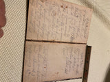 Antique 1840 Travel Papers Ephemera Passport Germany Notebook Official Govt Visa