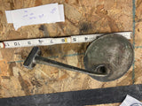 Vtg Clip On Rear View Mirror Drip Rail Chevrolet Model T Ford Hot Rat Rod Patina