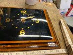 Snap ON tools Wall Clock Bald Eagle Service shop Garage Wood Advertising sign!