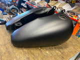 OEM Flatside Gas Tanks Harley Softail heritage Fatboy 5 gal Denim Black Powderco