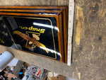 Snap ON tools Wall Clock Bald Eagle Service shop Garage Wood Advertising sign!