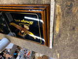 Snap ON tools Wall Clock Bald Eagle Service shop Garage Wood Advertising sign!