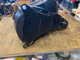 OEM Flatside Gas Tanks Harley Softail heritage Fatboy 5 gal Denim Black Powderco