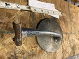 Vtg Clip On Rear View Mirror Drip Rail Chevy Model T Ford Hot Rat Rod Patina #2