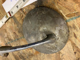Vtg Clip On Rear View Mirror Drip Rail Chevy Model T Ford Hot Rat Rod Patina #2