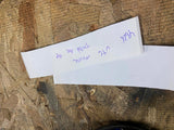 Vtg Clip On Rear View Mirror Drip Rail Chevy Model T Ford Hot Rat Rod Patina #2